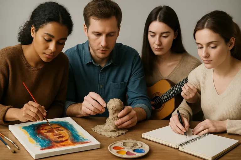 Technieken om emoties te uiten per discipline
