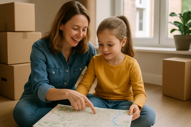 Voorbereiden op de verhuizing met je kind