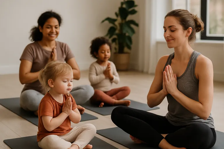 Les volgen: yoga voor peuters in studio of opvang