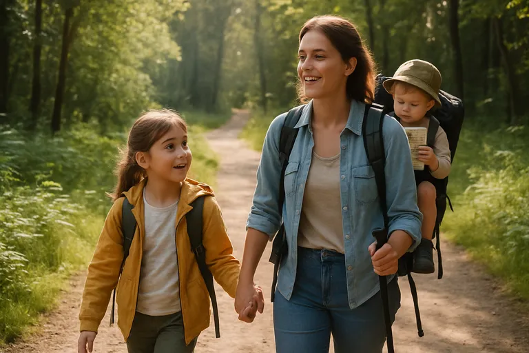 Samen op pad: kindvriendelijk wandelen vol ontdekking en ontspanning