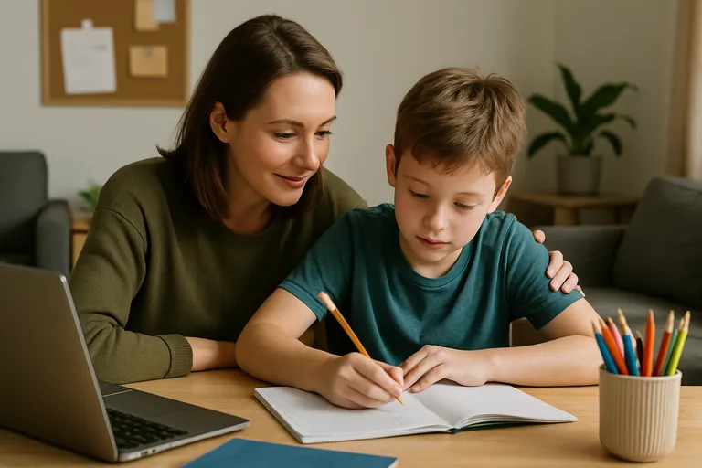 Van huiswerkstress naar motivatie: zo help je je kind met rust en structuur