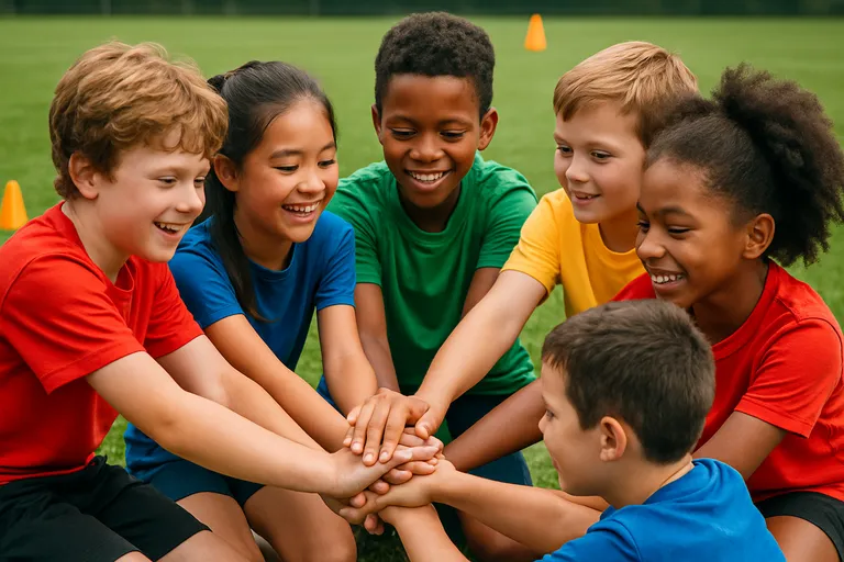Van losse spelers naar een hecht team met speelse teambuilding in de kindersport