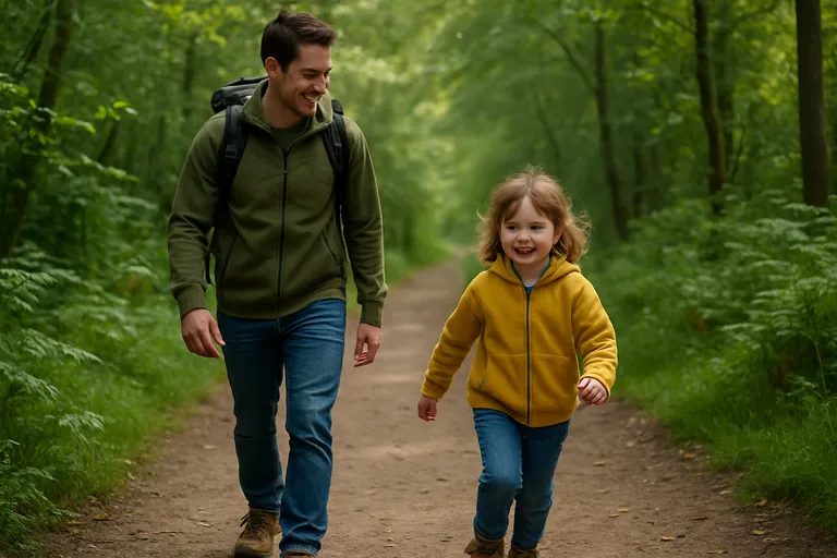 Waarom wandelen met kinderen zo leuk en leerzaam is