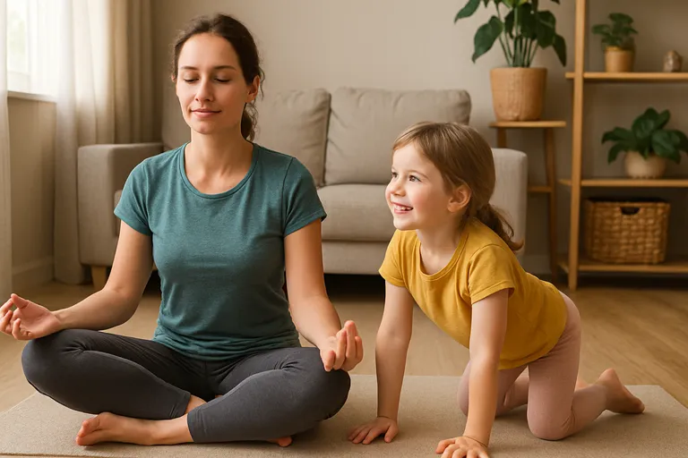Yoga met kleuters: spel, rust en verbinding thuis en in de klas